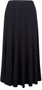 Viyella Petite Jersey Skirt, Navy