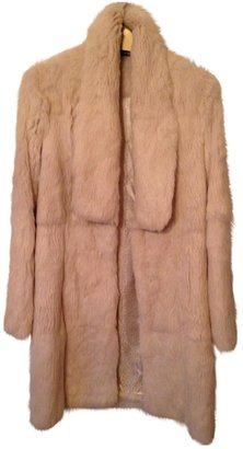 Matthew Williamson White Fur Coat