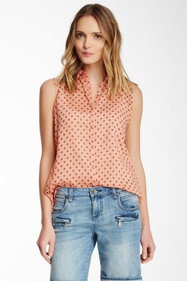 KUT from the Kloth Printed Sleeveless Blouse