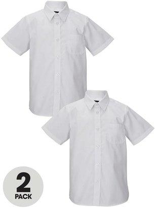 Top Class Boys Short Sleeved Premium Non Iron Shirts