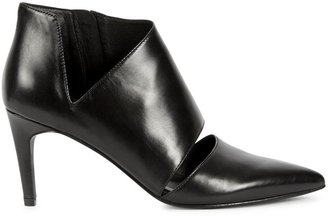 Sigerson Morrison Sitia black cut-out leather ankle boots
