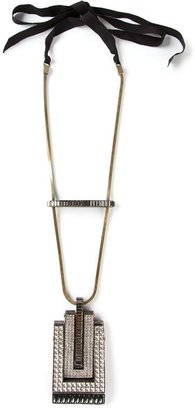 Lanvin embellished necklace