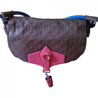 Louis Vuitton Brown Leather Handbag