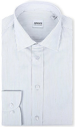 Armani Collezioni Modern-fit striped shirt - for Men
