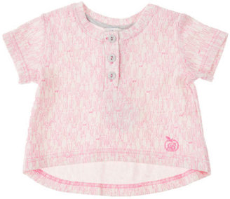 Bonnie Baby Thumper  Girls  T-Shirt - Creme/ Fluo Pink