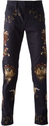 Dolce & Gabbana medieval print jeans