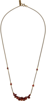 Isabel Marant Kool and the Gang brass beaded necklace