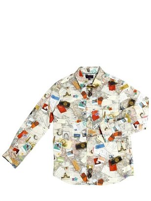 Paul Smith Junior - Poplin Cotton Shirt