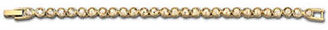 Swarovski Tennis Bracelet Gold-GOLD-One Size
