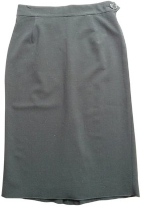 Paul Smith Black Wool Skirt