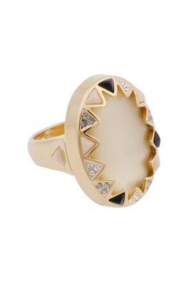 House Of Harlow Sundial Cocktail Ring