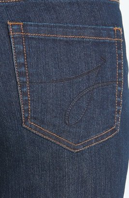 Jag Jeans 'Peri' Pull-On Straight Leg Jeans (Dark Shadow) (Petite)