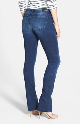 Mavi Jeans 'Leigh' Stretch Slim Bootcut Jeans (Ink)