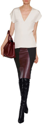 Roland Mouret Leather Over-the-Knee Boots