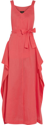 Vivienne Westwood Zeta asymmetric cotton maxi dress