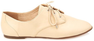 Forever 21 faux leather oxfords