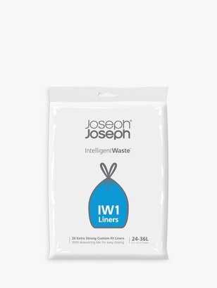 Joseph Joseph IW1 Intelligent Waste Separation & Recycling Totem Custom Fit Bin Liners