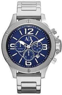 Armani Exchange AX1512 silver mens  bracelet watch