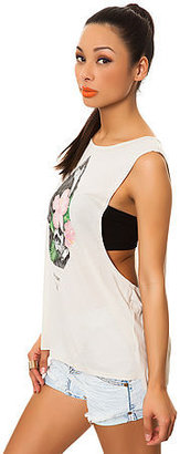 Volcom The Death Muscle Tank in White