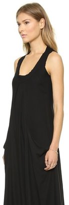 Donna Karan Sleeveless Dress with Draped Pocket