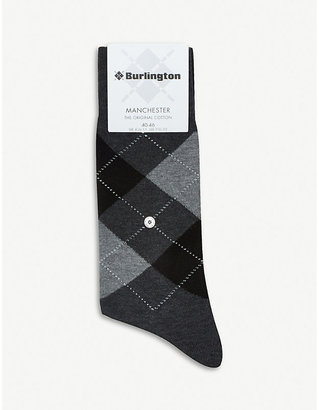 Burlington Manchester original cotton socks