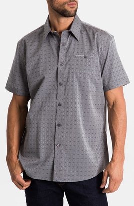 Zagiri Regular Fit Short Sleeve Jacquard Sport Shirt