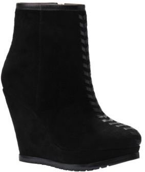 Isola Zurich Suede Wedge Ankle Boots