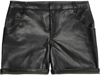 Theyskens' Theory Porty faux leather shorts