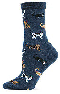 Hot Sox Classic Cats Trouser Socks