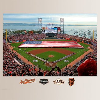 Fathead San Francisco Giants AT&T Park Flag Mural,