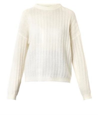 Acne Studios Dramatic ribbed-knit sweater
