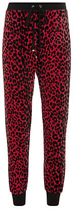 Juicy Couture Leopard Tapered Track Pants
