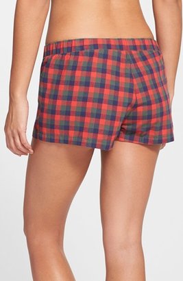 Make + Model Flannel Shorts