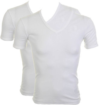 G Star Raw Basic Double Pack T Shirt White
