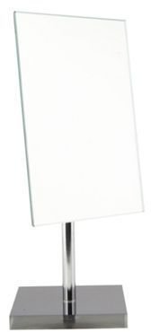Home Collection Basics Black stand desk mirror