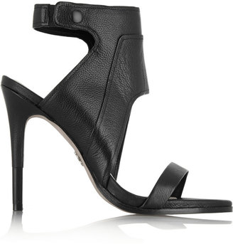 Pour La Victoire Venga textured-leather sandals