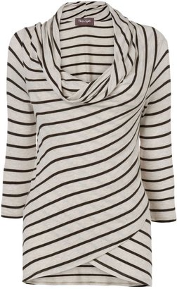 House of Fraser Phase Eight Jessie cowl stripe top