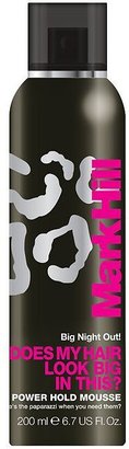 Mark Hill Big Night Out Does My Hair Look Big in This? Power Hold Mousse 200ml
