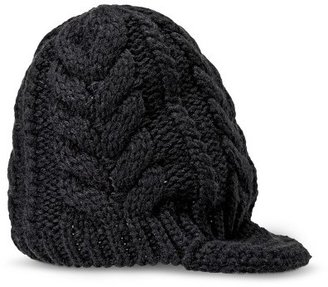 Merona Women's Cable Knit Solid Brim Hat
