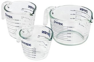Pyrex Prepware 3-Piece Measuring Cup Set