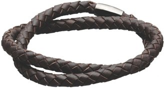 House of Fraser Story Double wrap brown braided