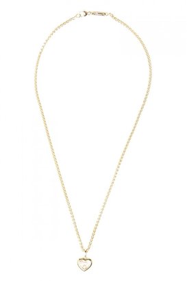 Chopard Happy Diamonds Icons 18-karat Yellow Gold Heart Pendant Necklace