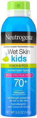 Neutrogena Wet Skin Kids Beach & Pool Sunblock Spray SPF 70