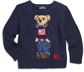 Ralph Lauren Toddler's & Little Boy's Bear Sweater
