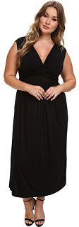 Culture Phit Plus Size Lea Short Sleeve Maxi Dress