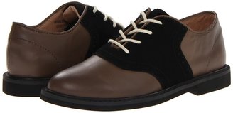 Cole Haan Air Franklin Saddle 2 (Toddler/Little Kid/Big Kid) (Black/Grey) - Footwear