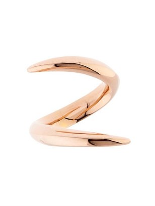Shaun Leane Rose-gold crossover ring