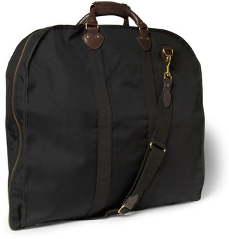 J.Crew Leather and Canvas Garment Bag