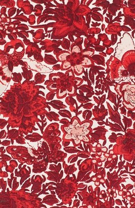 Tory Burch 'Roanan' Floral Print Long Sleeve Tee