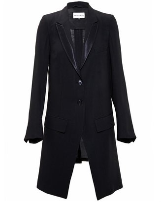 Ann Demeulemeester Tuxedo Coat with Adjustable Back